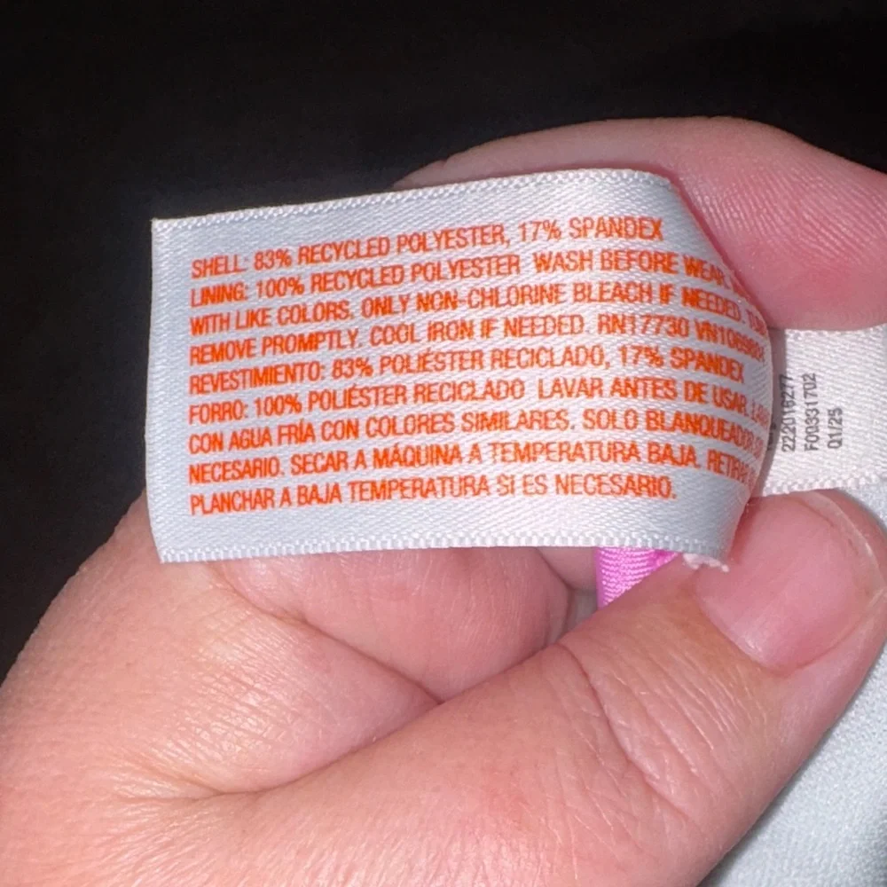 Cat & Jack Kids Swim One Piece - Blue and Pink new size M